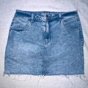 Wild Fable Women’s Distressed Jean Skirt | Blue |